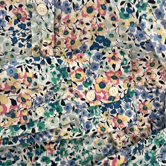 J crew floral blouse 100% cotton size XS - Picture 4 of 11